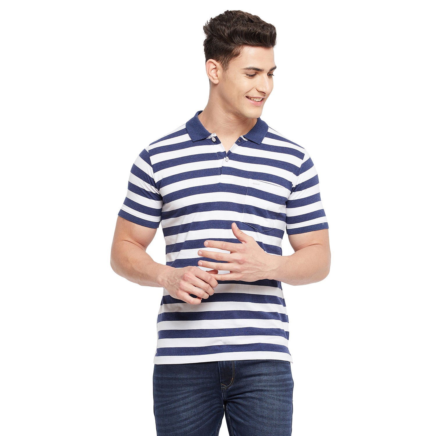 Duke Stardust Men Half Sleeve Cotton T-Shirt (MTLF321)