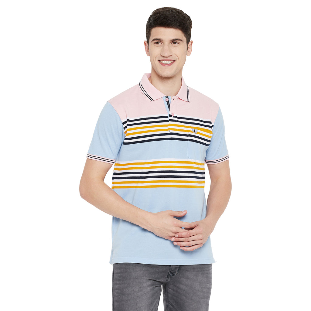 Duke Stardust Men Half Sleeve Cotton T-Shirt (LF5313)