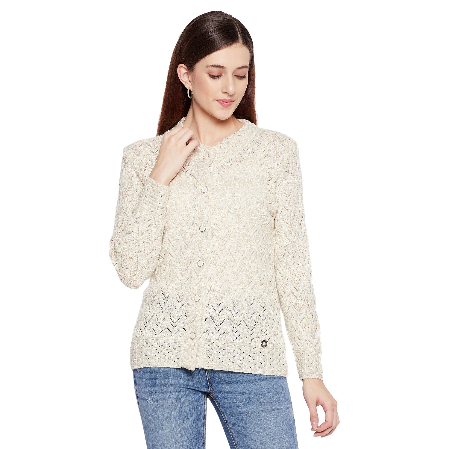 Duke Urban Women Full Sleeve Cardigan (SDS1059)