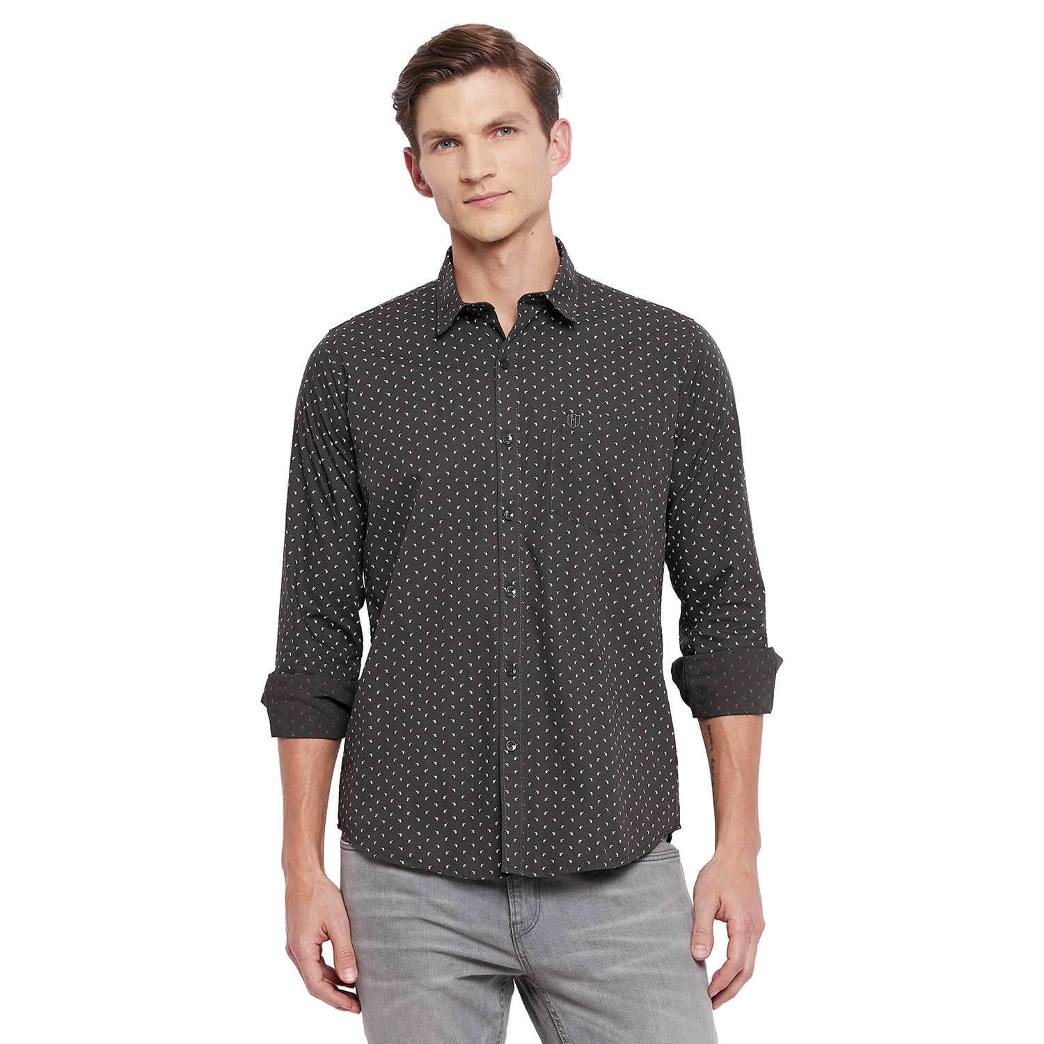 Duke Urban Men Full Sleeve Cotton Shirt (SDO7PRSF)
