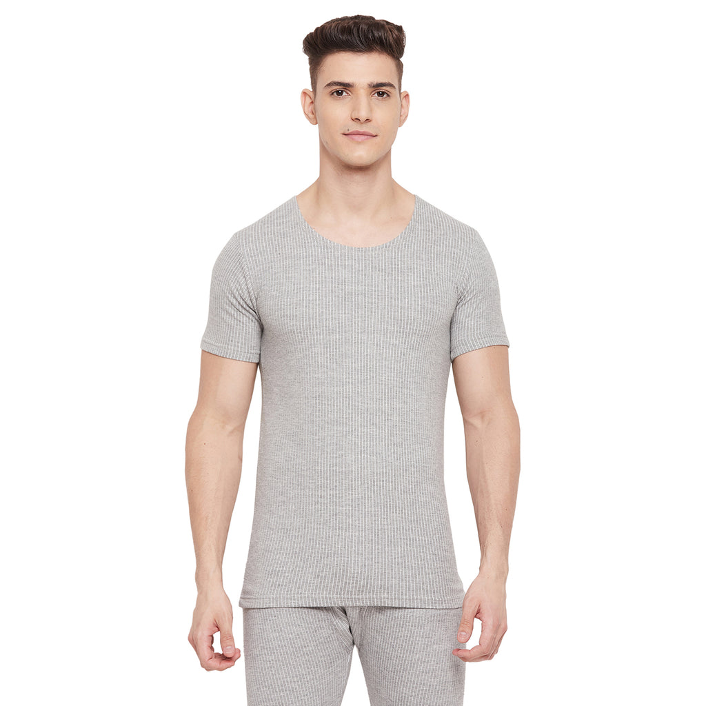 Duke Stardust Men Half Sleeve Top Thermal (D2GR-G)