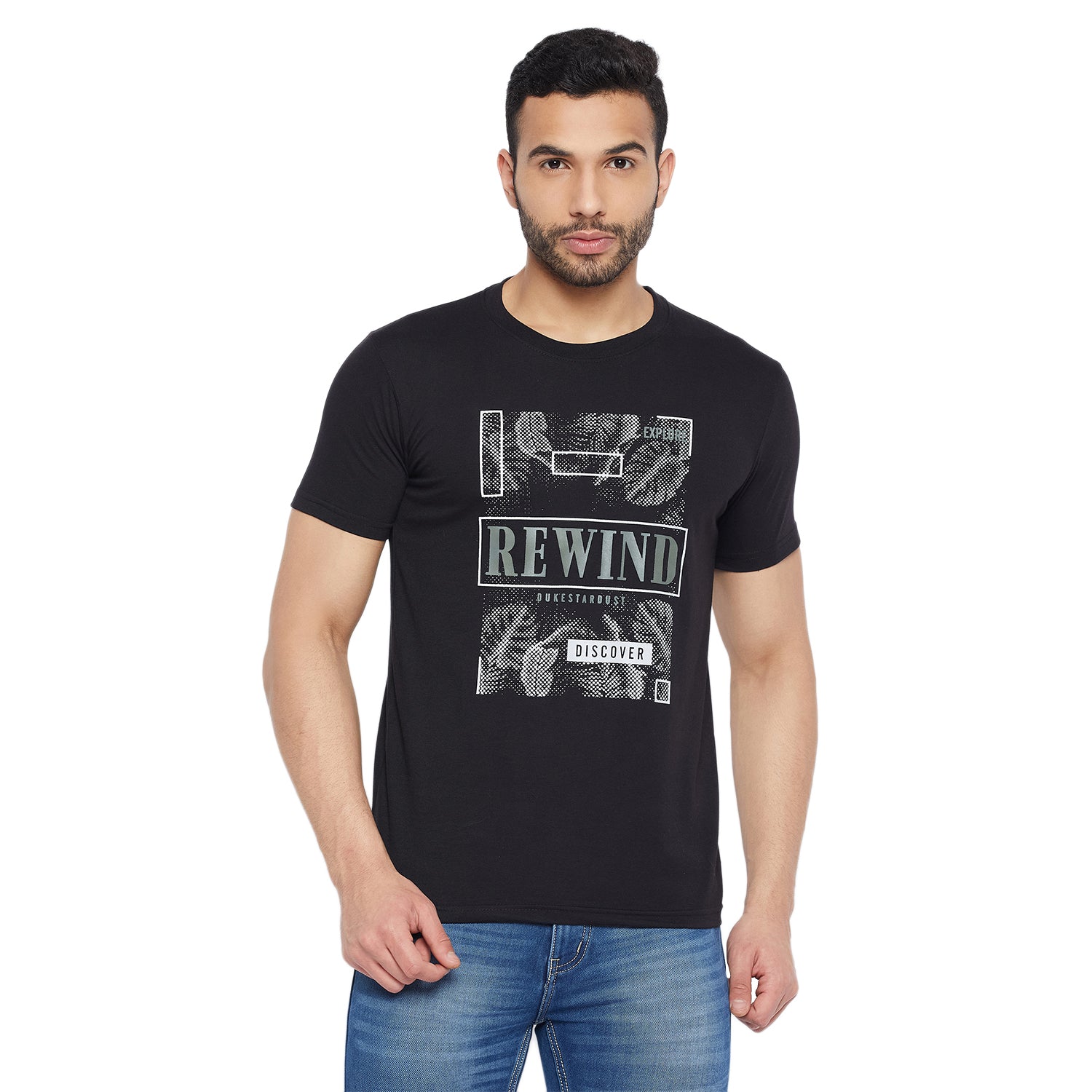 Duke Urban Men Half Sleeve Cotton T-shirt (ONLF232)