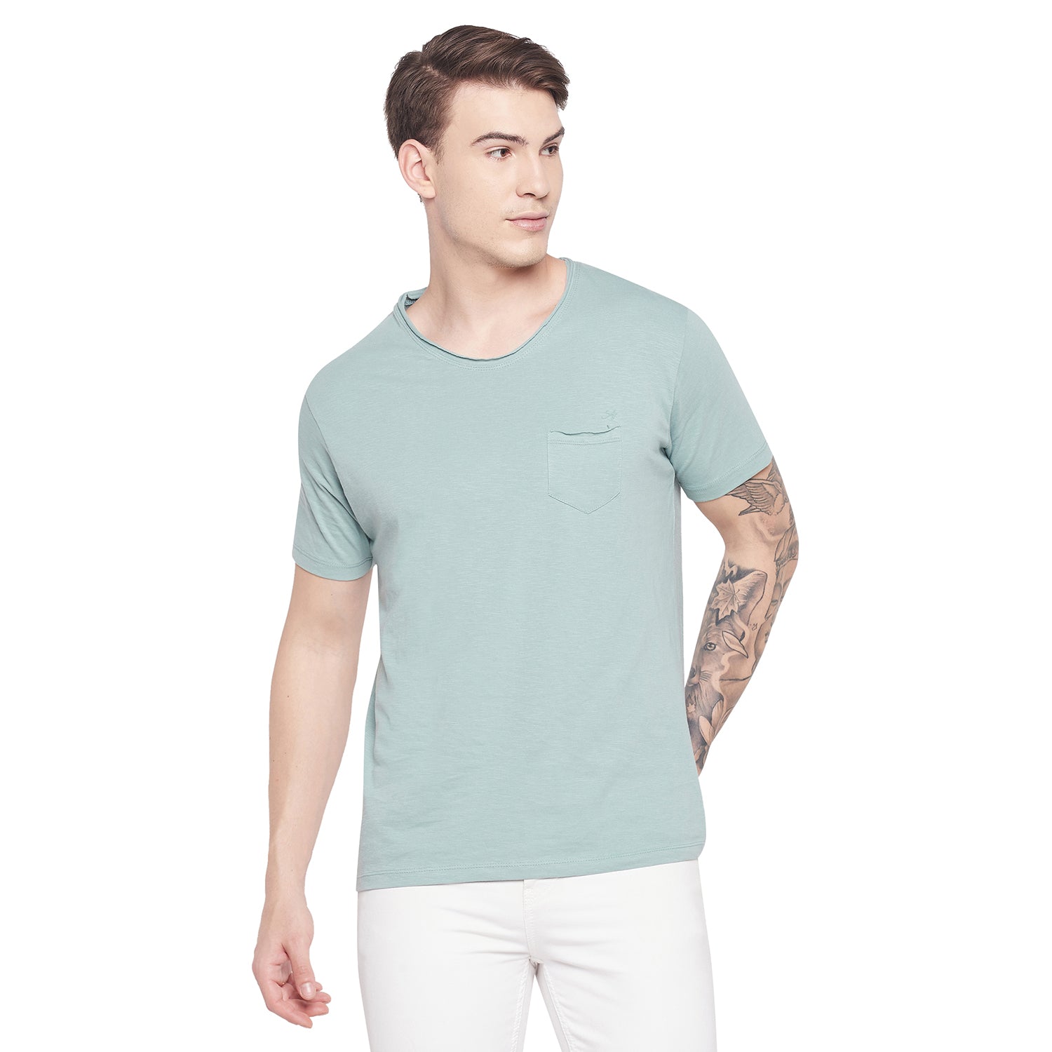 Duke Urban Men Half Sleeve Cotton T-shirt (LF5490)