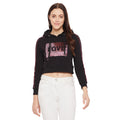 Duke Urban Women Hooded Crop Sweatshirt (LFX762)