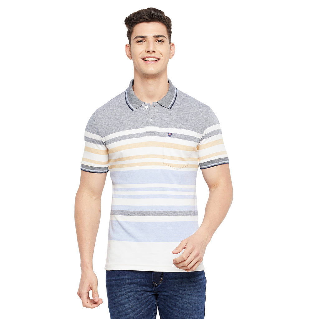 Duke Stardust Men Half Sleeve Cotton T-Shirt (LF5396)