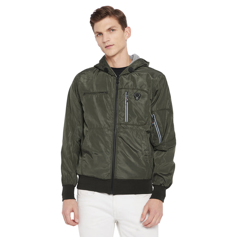 Duke Urban Men Full Sleeve Hooded Jacket (SDZ999)