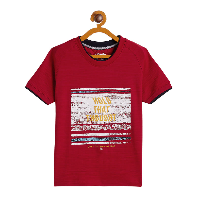 Duke Urban Boys Half Sleeve Cotton T-shirt (LF645)