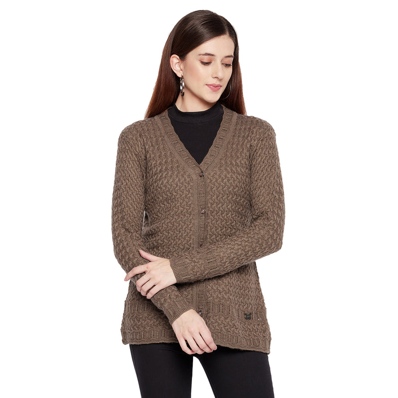 Duke Urban Women Full Sleeve Cardigan (SDS1068)