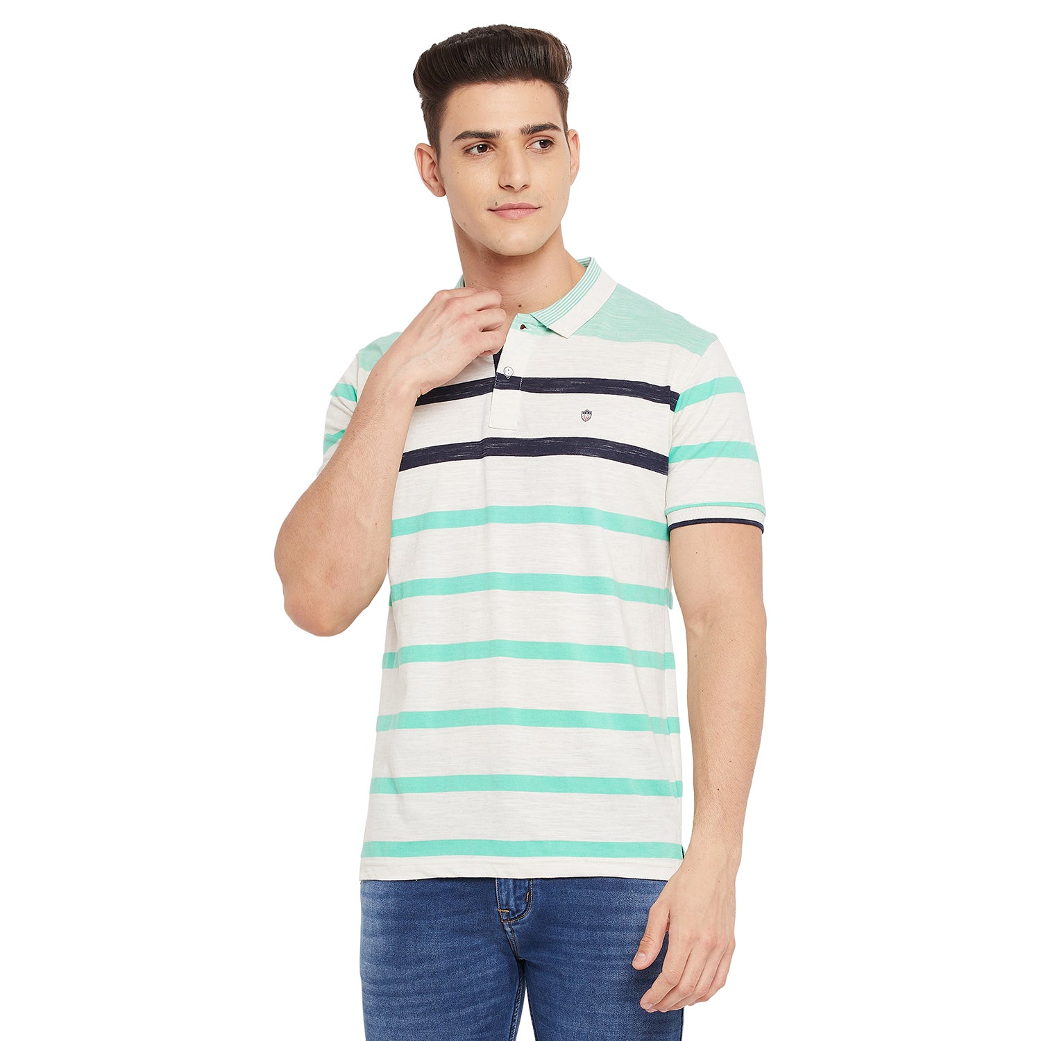 Duke Stardust Men Half Sleeve Cotton T-shirt (LF4590)