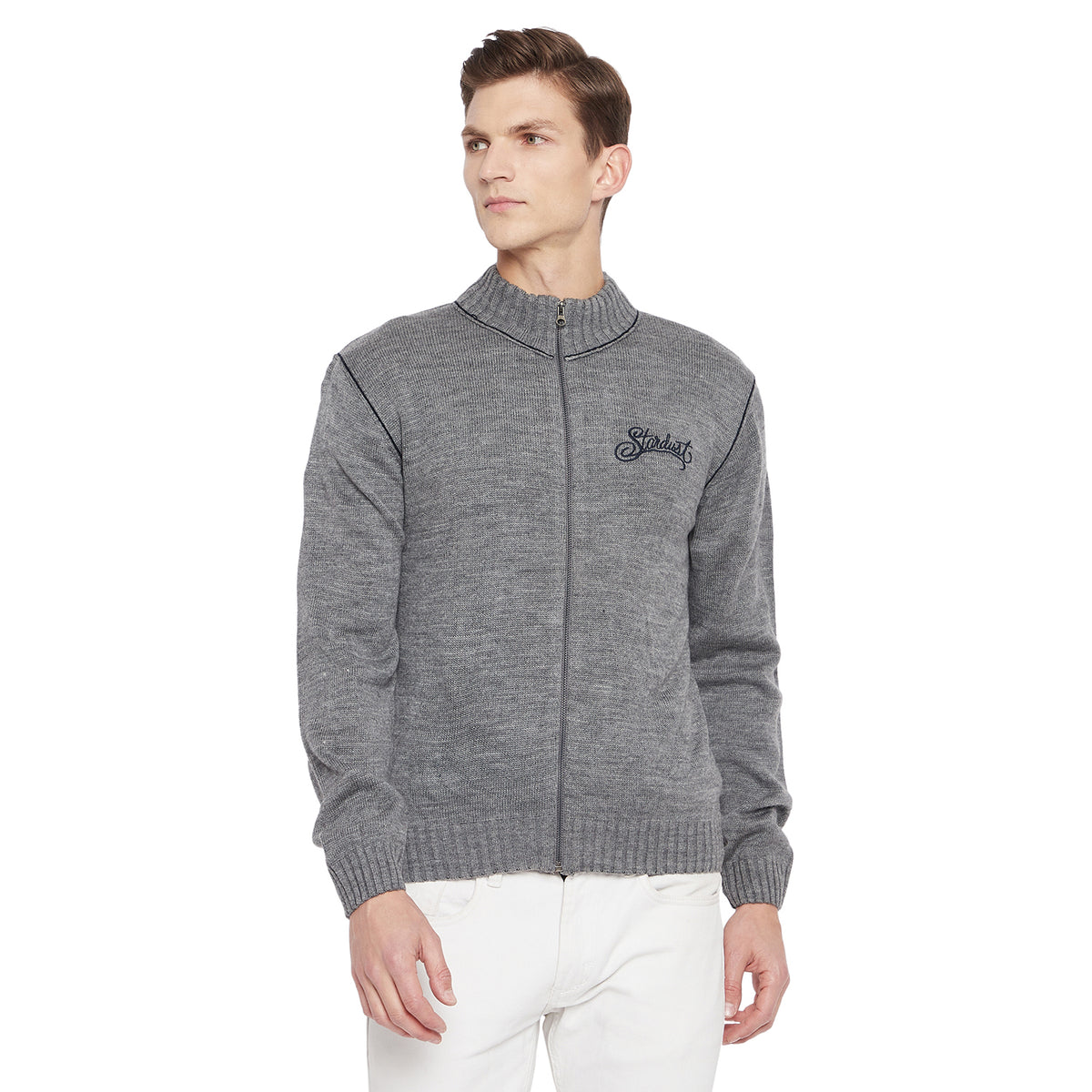 Duke Urban Men Full Sleeve Zipper Sweater (SDS527)