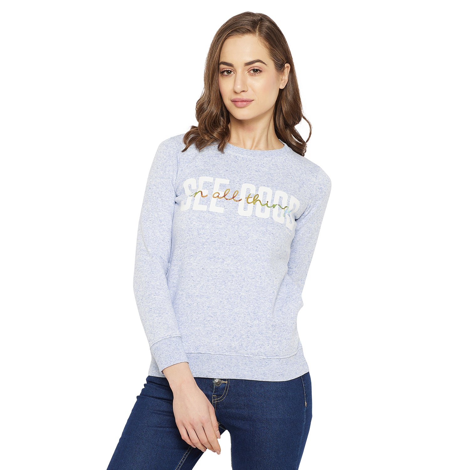 Duke Urban Women Round Neck Sweatshirt (LFX765)