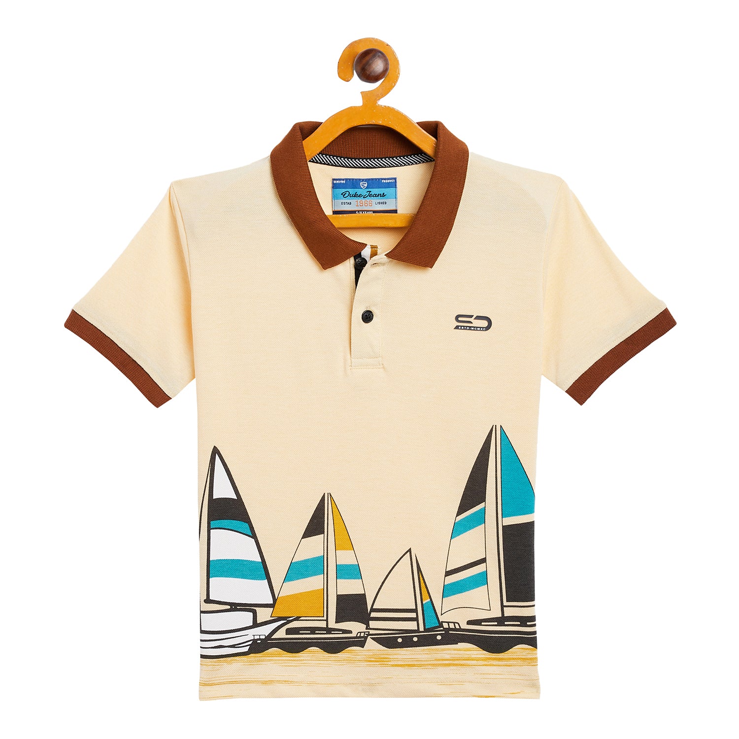 Duke Stardust Boys Half Sleeve Cotton T-shirt (LF651)