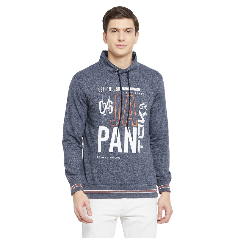 Duke Urban Men Cowl Neck Sweatshirt (LF3878)