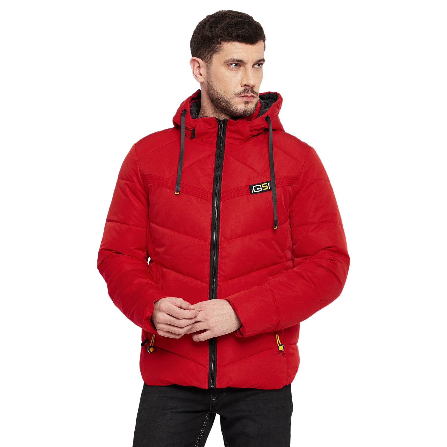 Duke Stardust Men Full Sleeve Hooded Jacket (SDZ944)