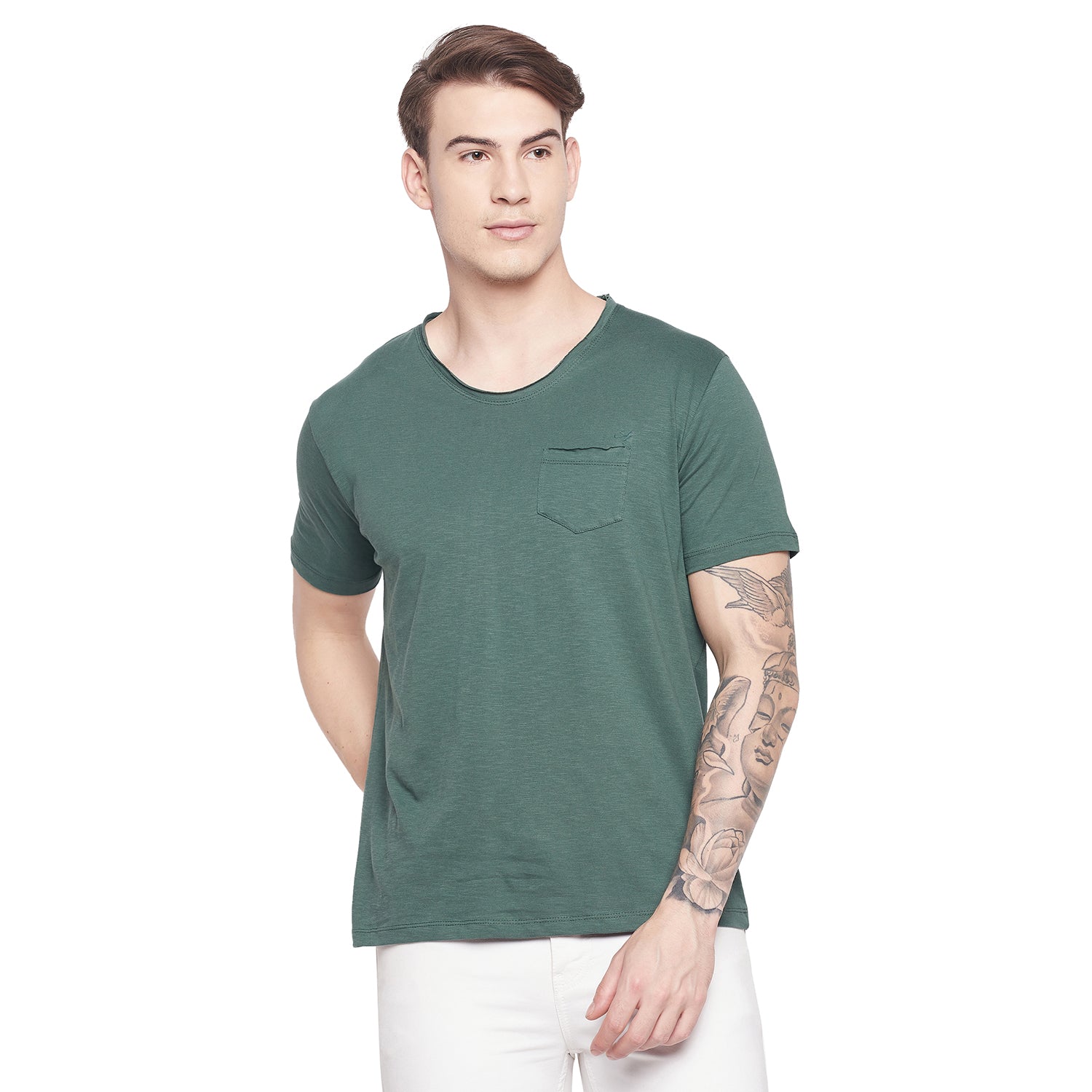 Duke Urban Men Half Sleeve Cotton T-shirt (LF5490)