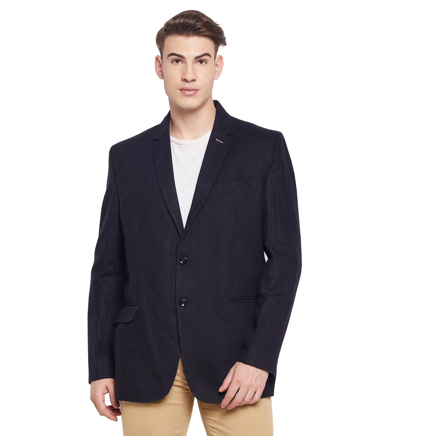 Duke Urban Men Full Sleeve Lapel Neck Coat (SDZ932)