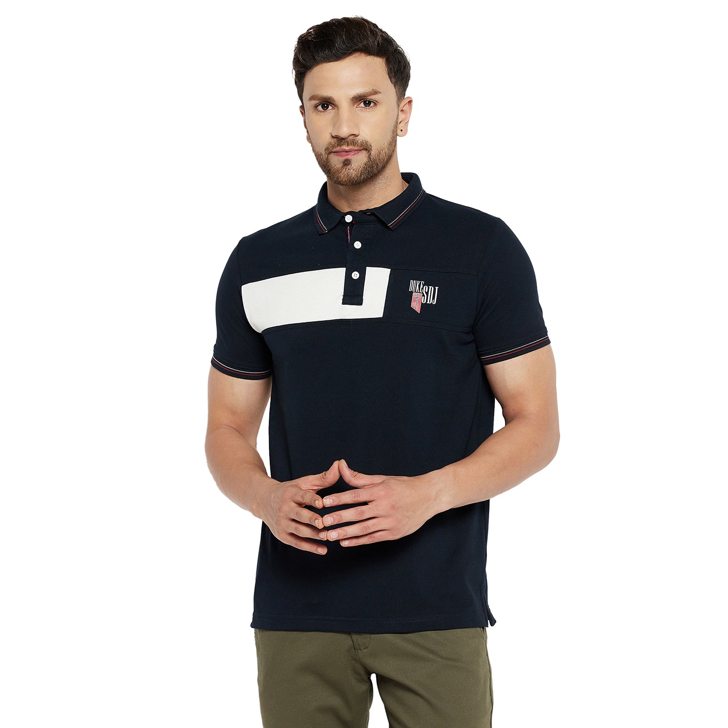 Duke Urban Men Half Sleeve Cotton T-shirt (LF5474)