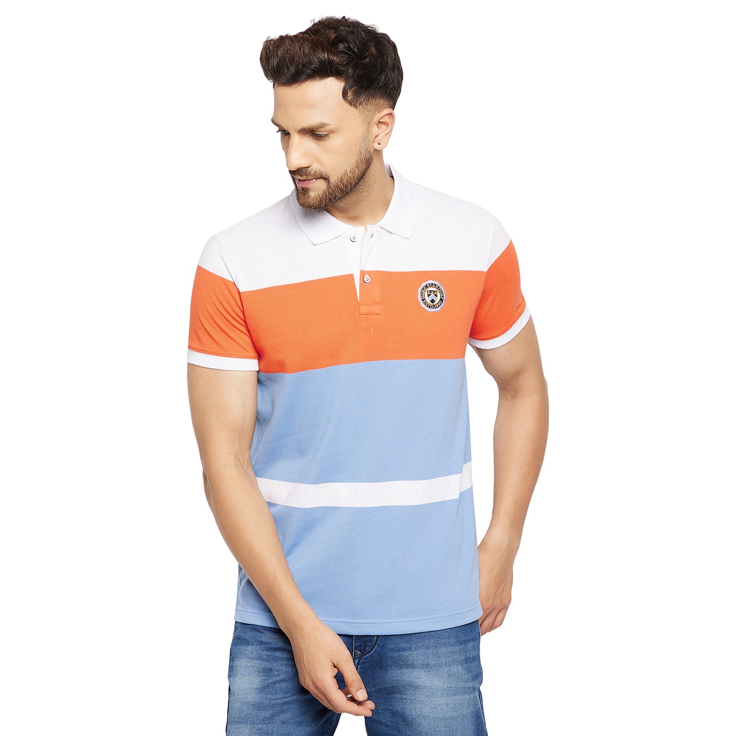 Duke Urban Men Half Sleeve Cotton T-shirt (LF5429)