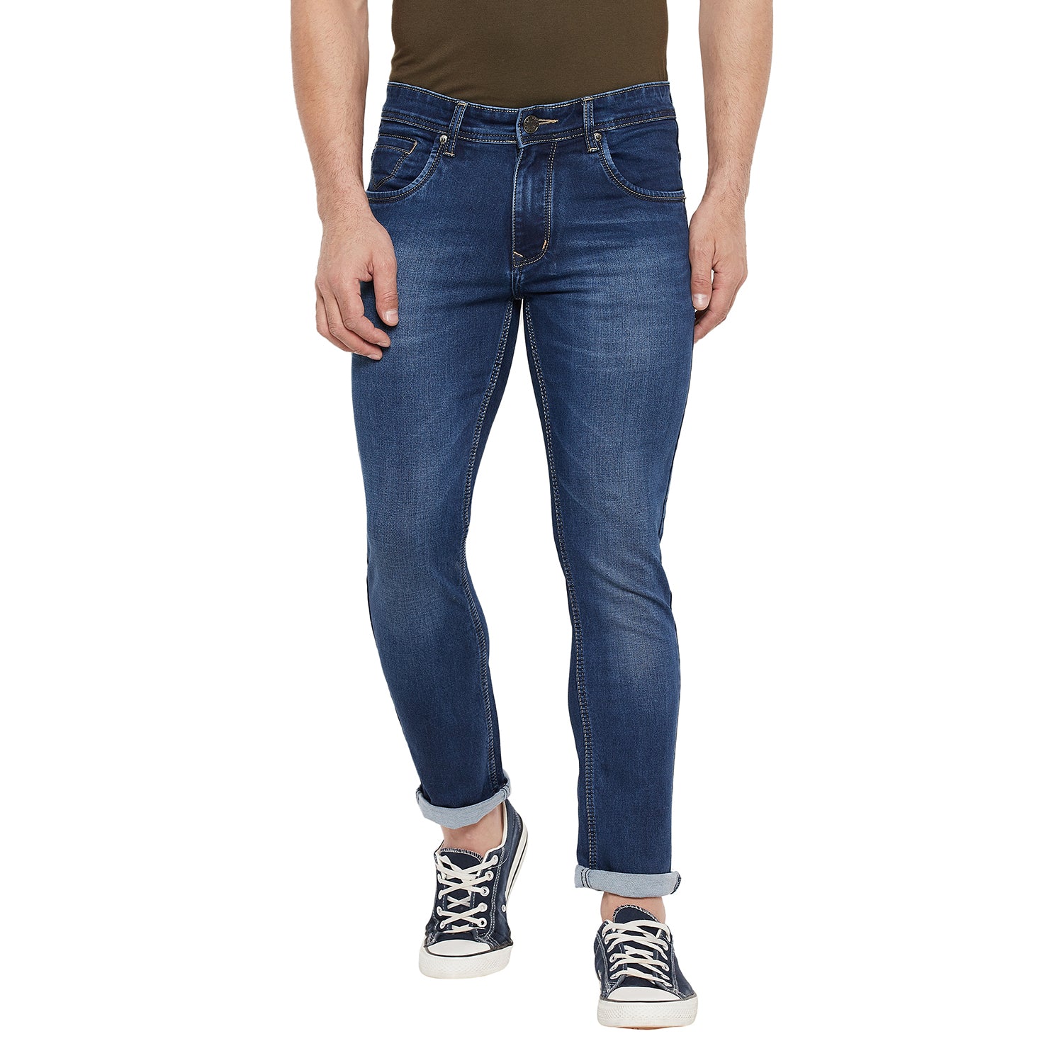 Duke Urban Men Slim Fit Stretchable Jeans (SDD5303)