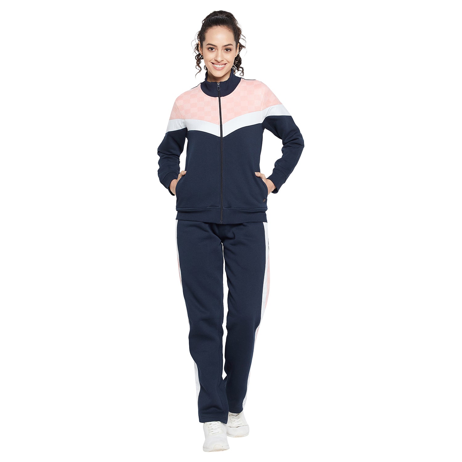 Duke Stardust Women Full sleeve Tracksuit (LFX801)