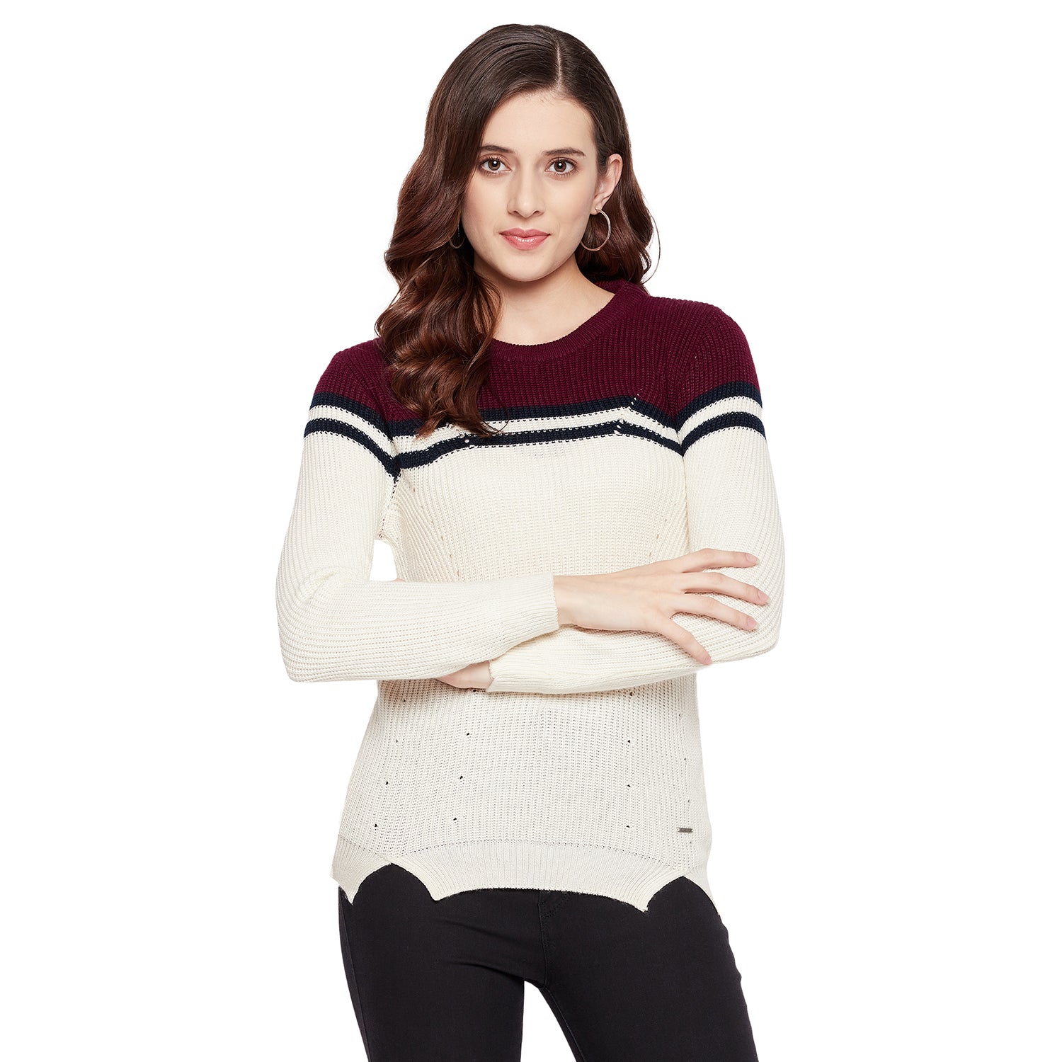 Duke Urban Women Full Sleeve Sweater (SDS916)