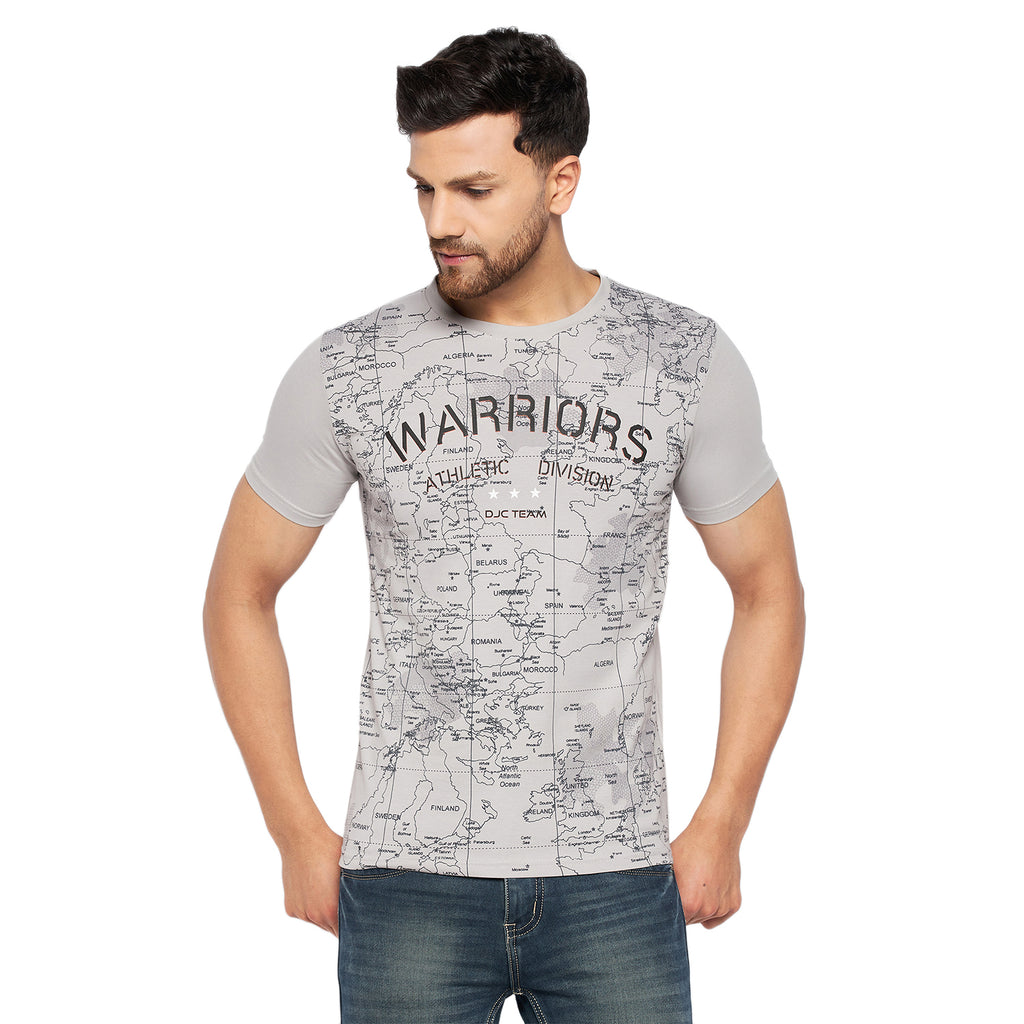 Duke Urban Men Half Sleeve Cotton T-shirt (LF5737)