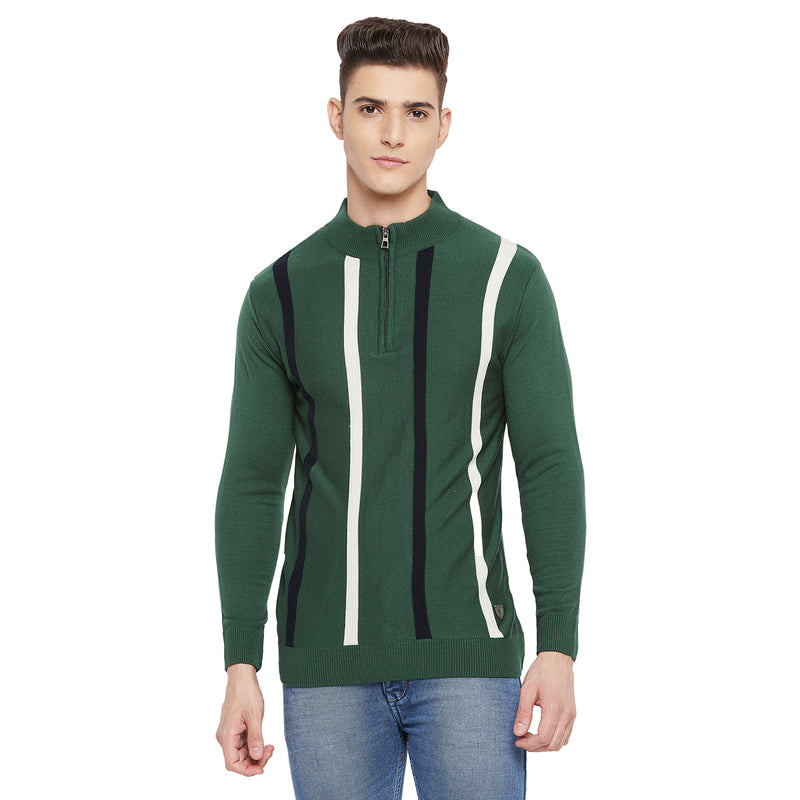 Duke Urban Men Full Sleeve Zipper Sweater (WSDS689)