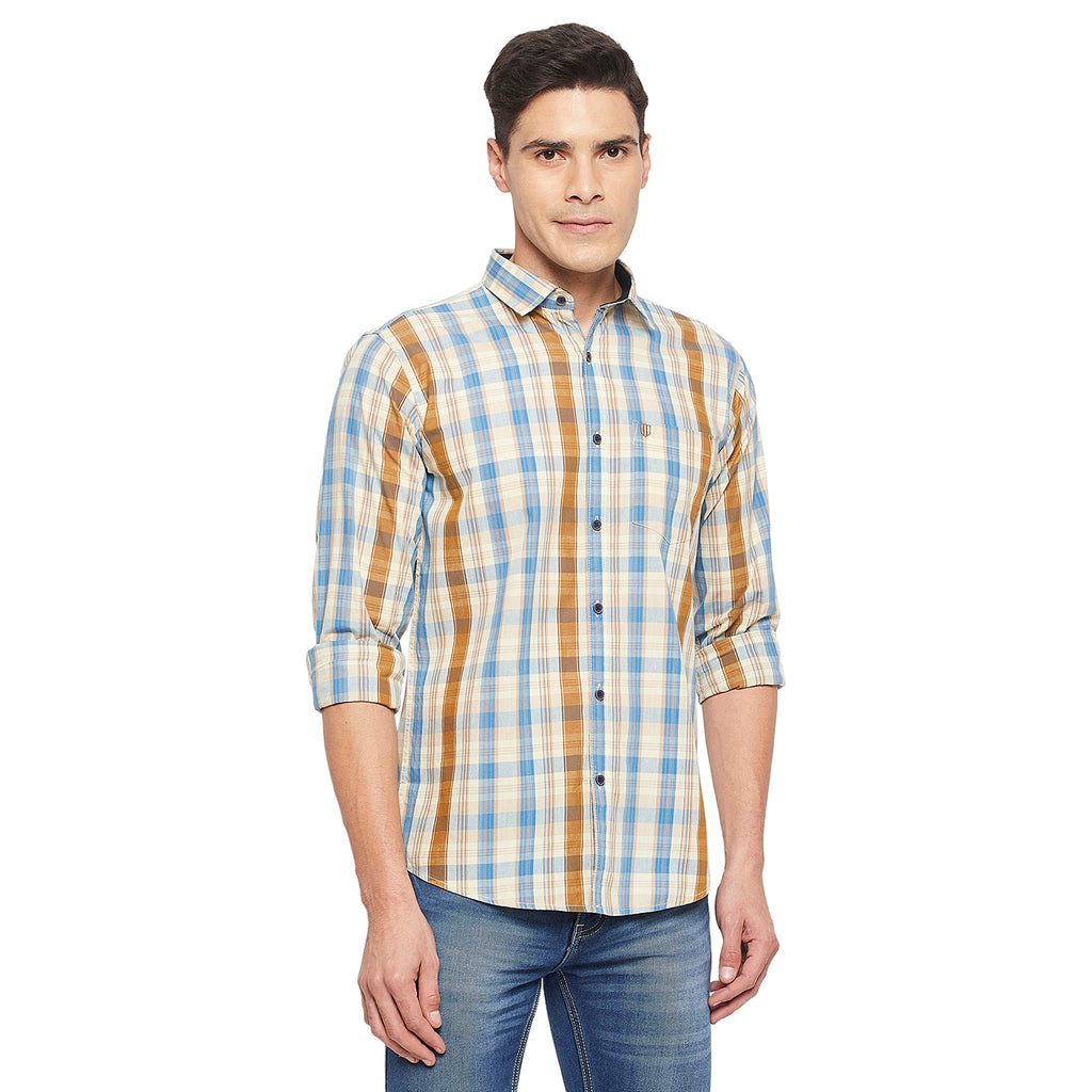 Duke Urban Men Full Sleeve Cotton Shirt (SDO5CKQ)