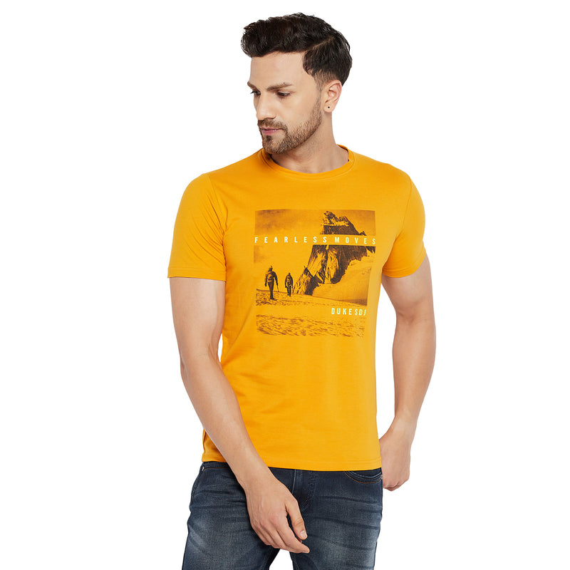 Duke Urban Men Half Sleeve Cotton T-shirt (LF5739)