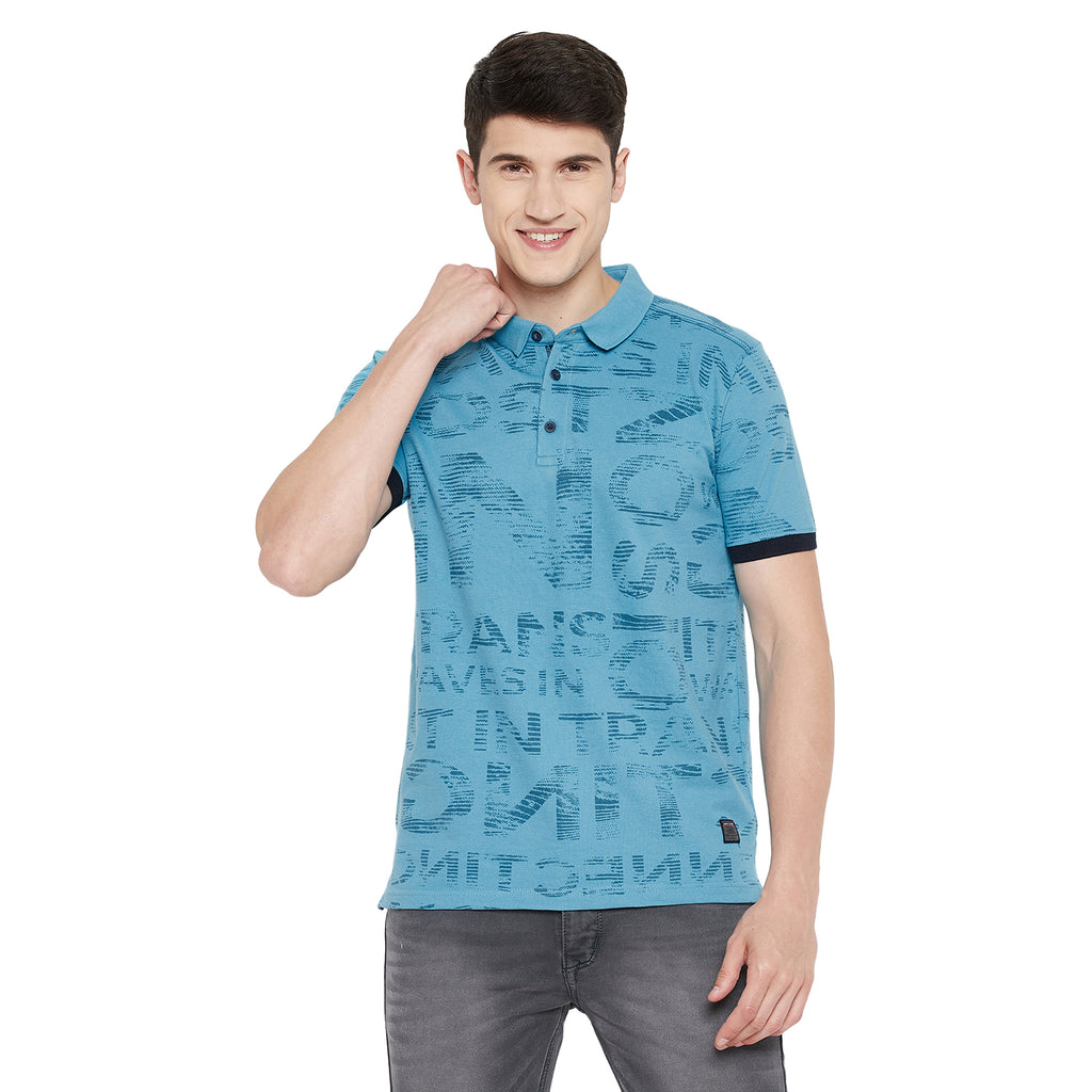 Duke Stardust Men Half Sleeve Cotton T-shirt (LF5253)