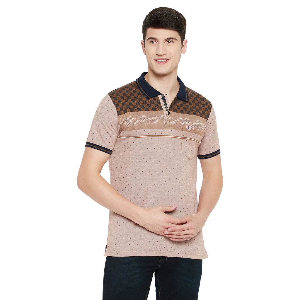 Duke Stardust Men Half Sleeve Cotton T-Shirt (LF5310)