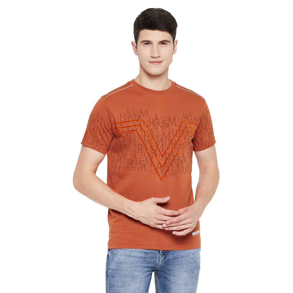 Duke Stardust Men Half Sleeve Cotton T-shirt (LF5216)