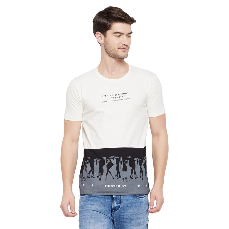 Duke Urban Men Half Sleeve Cotton T-shirt (LQ3557)