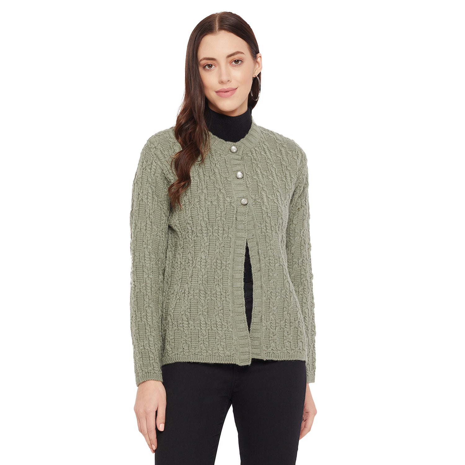 Duke Urban Women Full Sleeve Cardigan (SDS939)