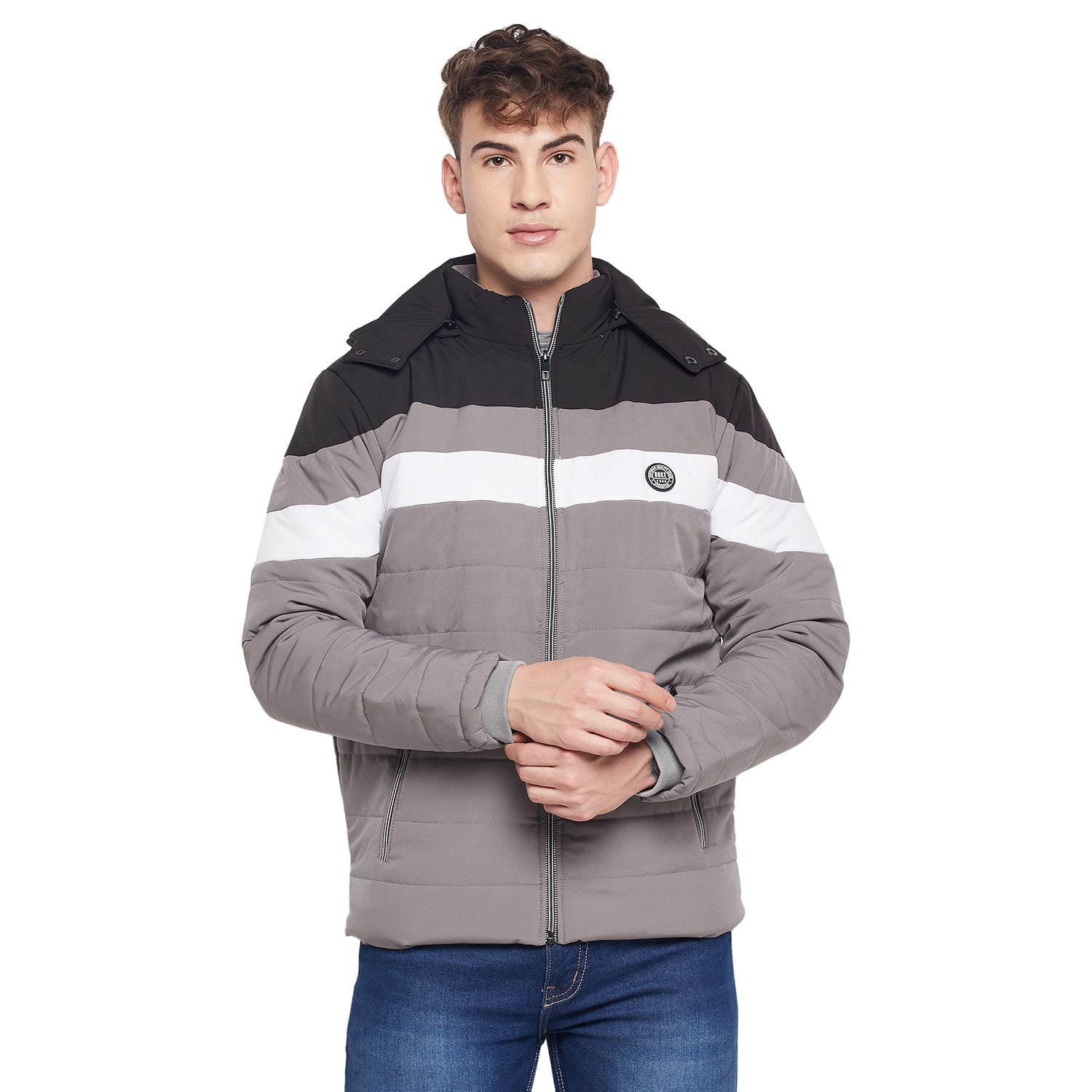 Duke Urban Men Full Sleeve Quilted Jacket (SDZ889)