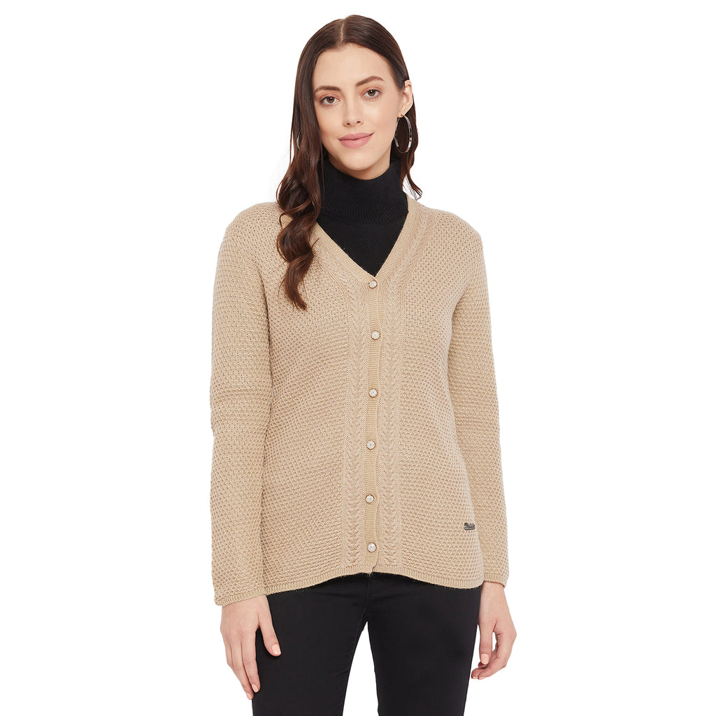 Duke Stardust Women Full Sleeve Cardigan (SDS9595)