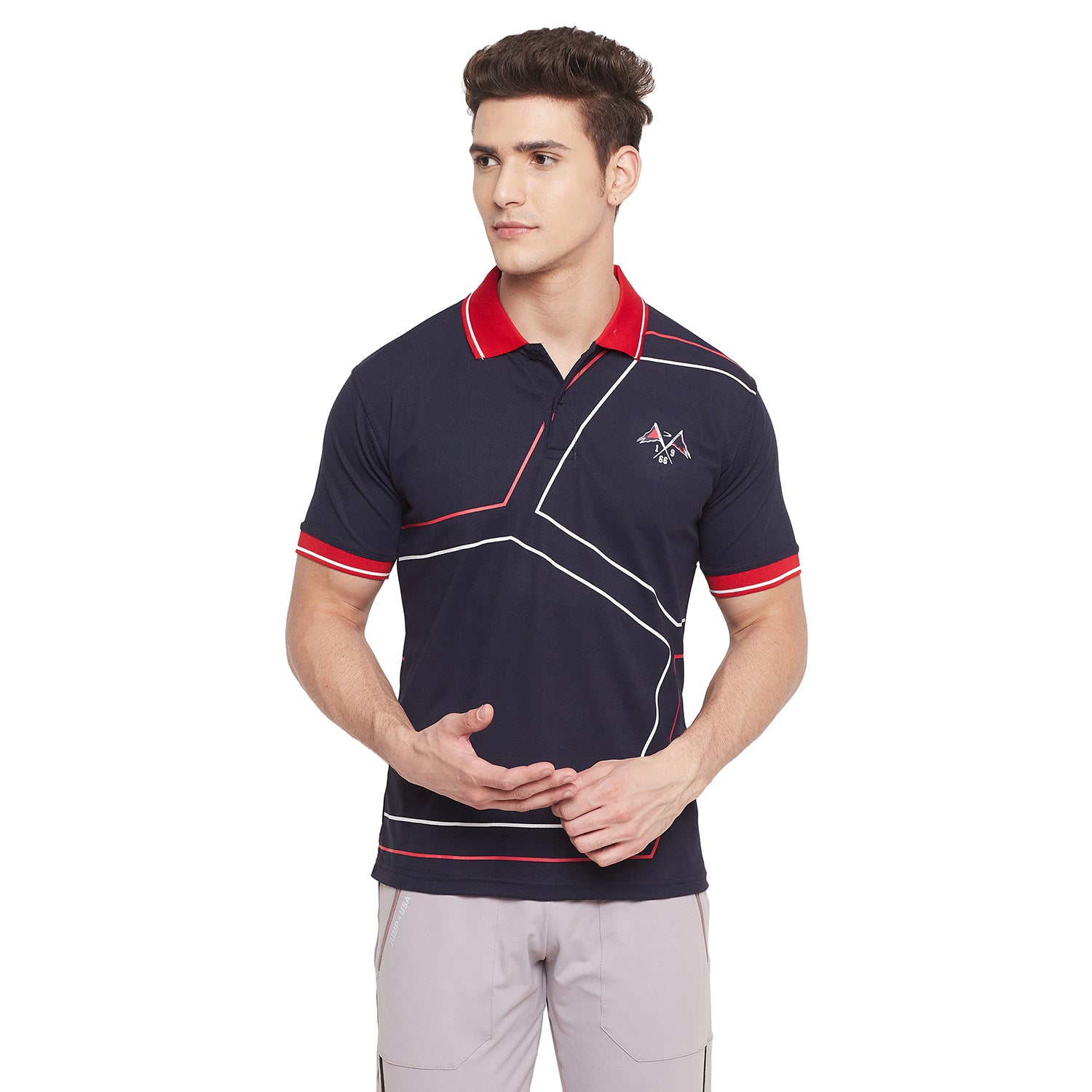 Duke Stardust Men Half Sleeve Sports T-shirt (GD1175)