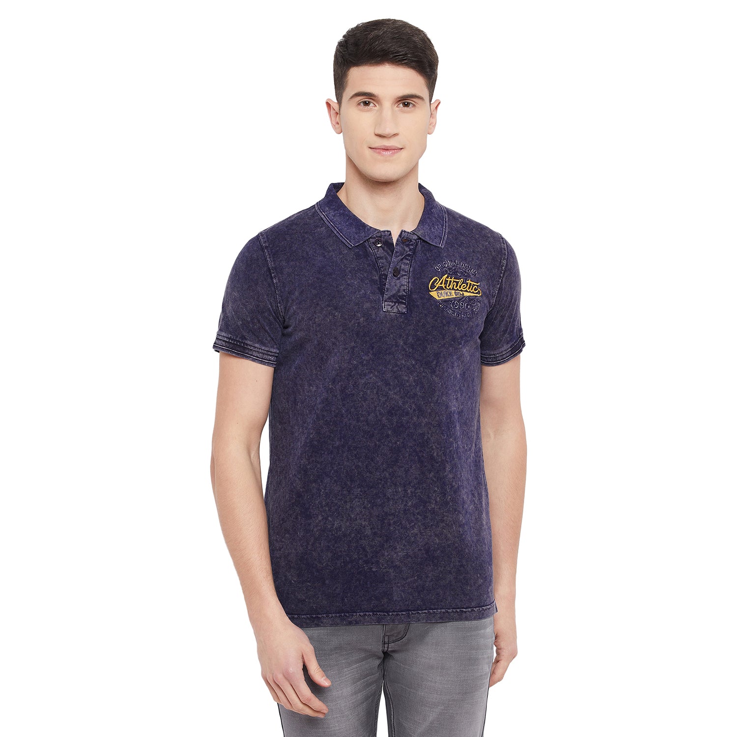 Duke Stardust Men Half Sleeve Cotton T-Shirt (LF4613)