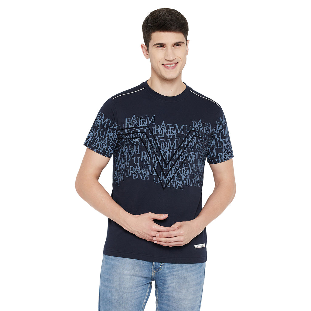 Duke Stardust Men Half Sleeve Cotton T-shirt (LF5216)