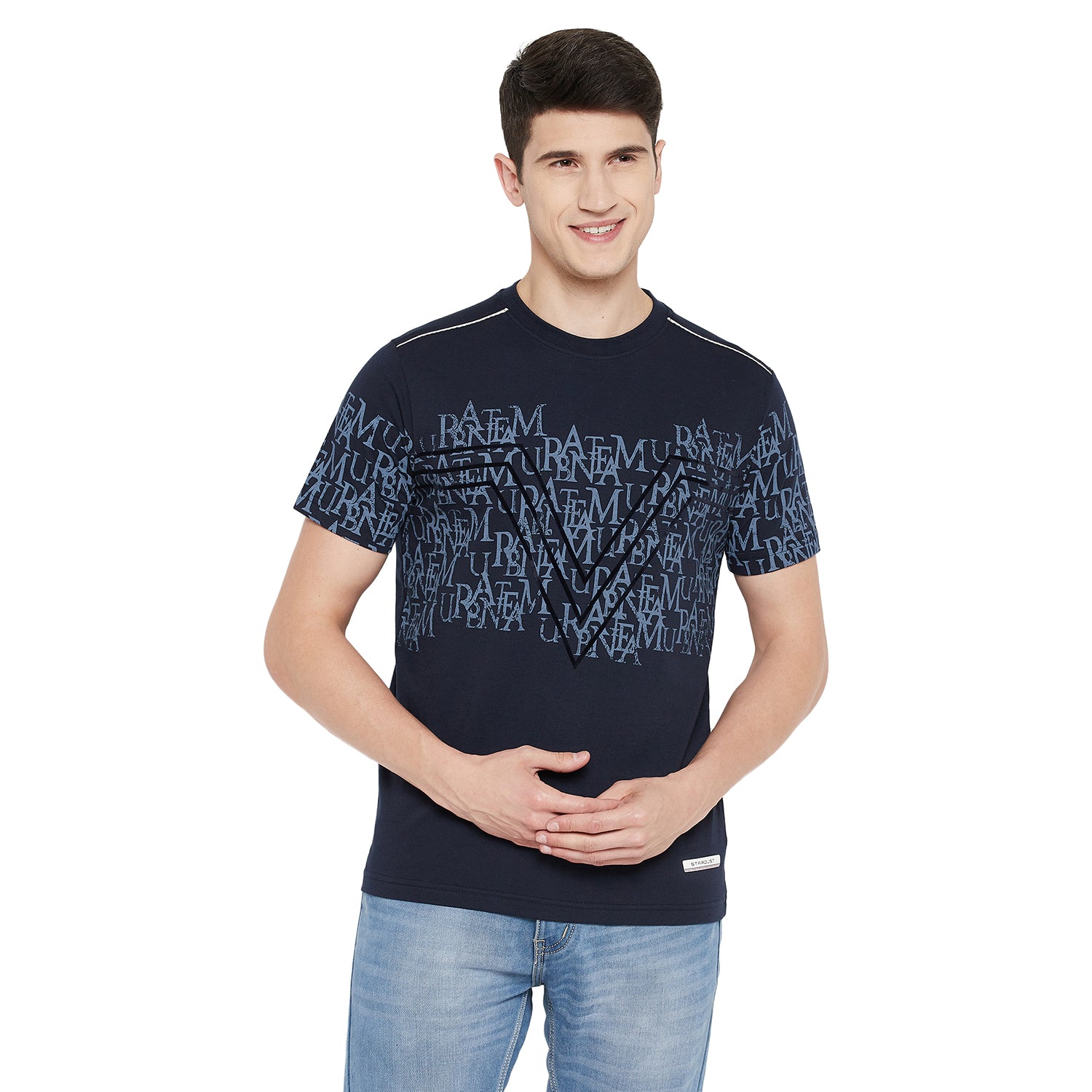 Duke Stardust Men Half Sleeve Cotton T-shirt (LF5216)