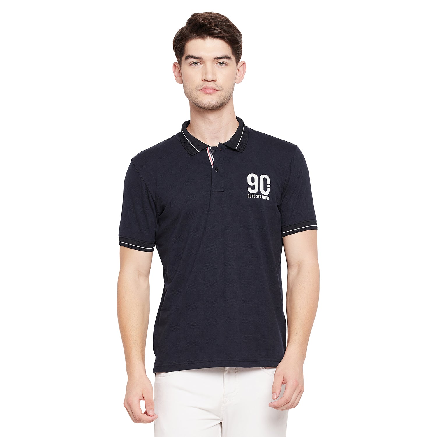 Duke Stardust Men Half Sleeve Cotton T-shirt (LF5269)