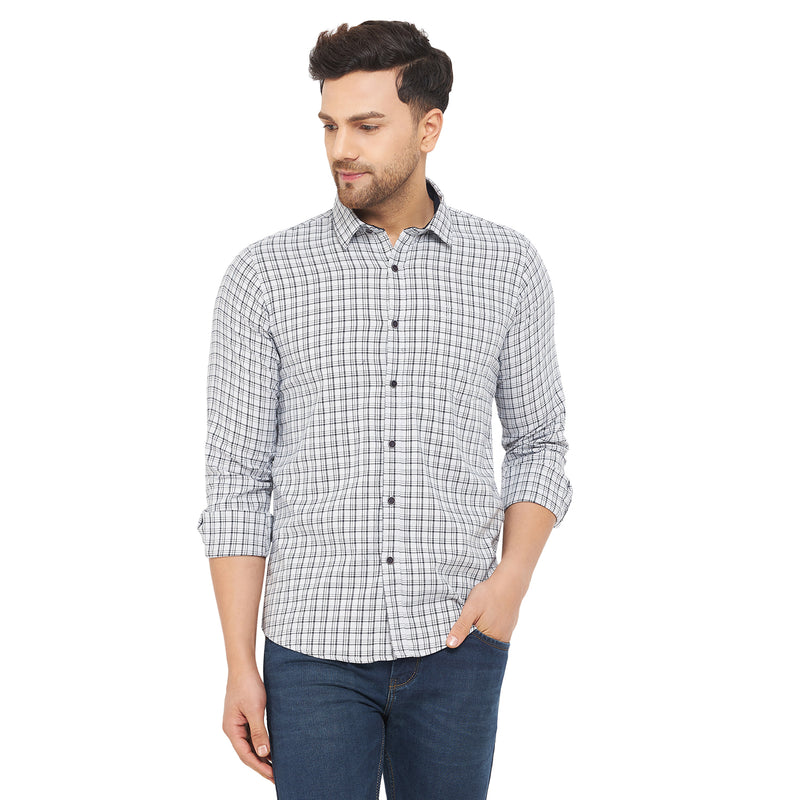 Duke Urban Men Full Sleeve Cotton Shirt (SDO7CKMB)