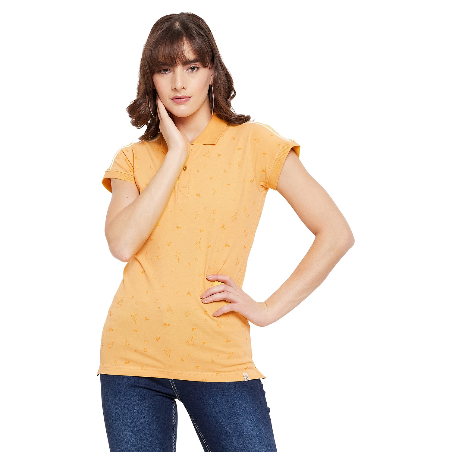 Duke Urban Collared Neck Lady Top (LFX118)