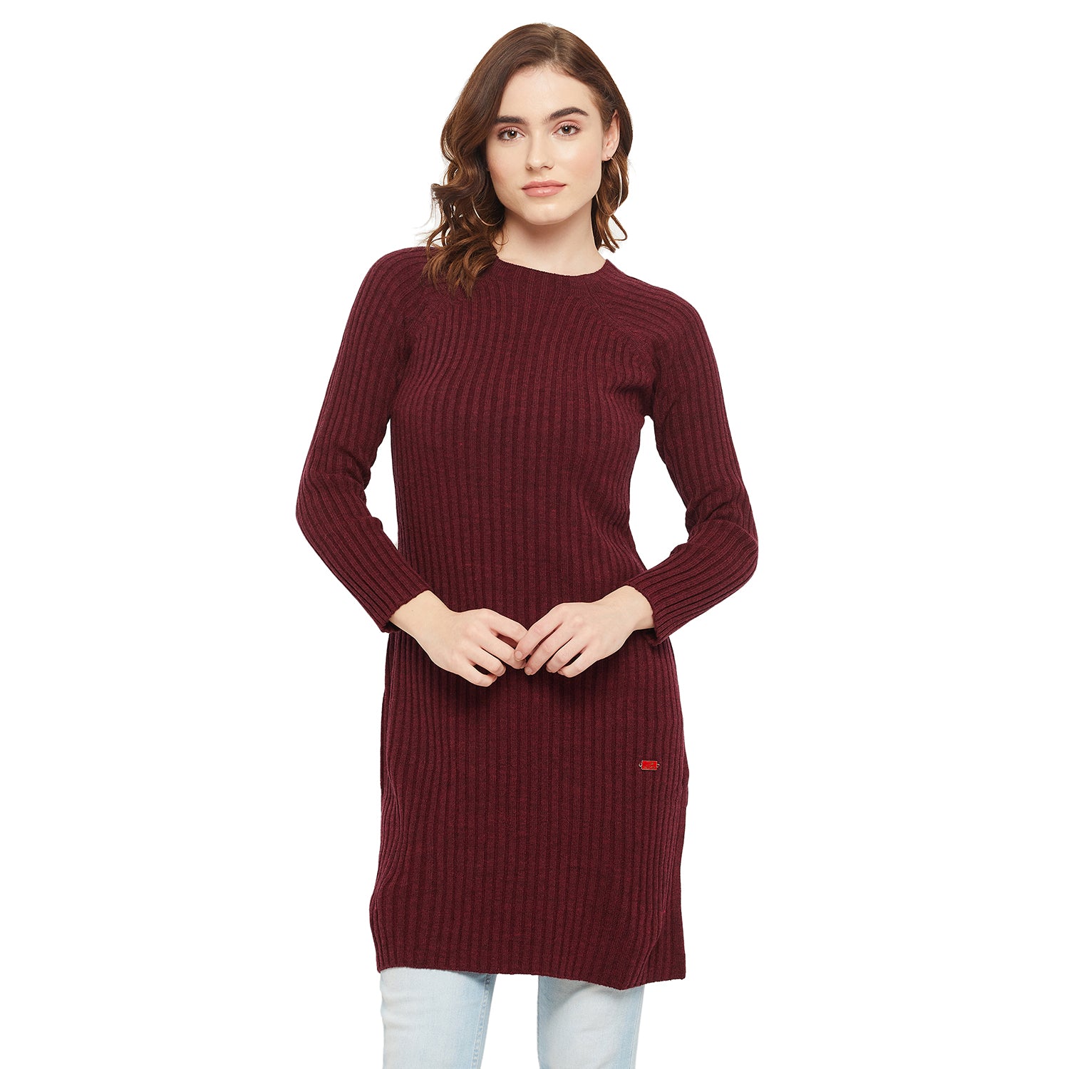 Duke Urban Women Solid Long Pullover (SDS1028)