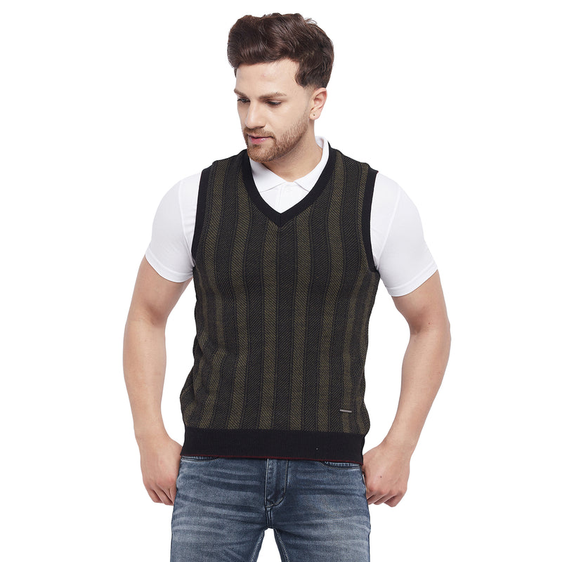 Duke Urban Men Sleeveless Reversible Sweater (SDS717)
