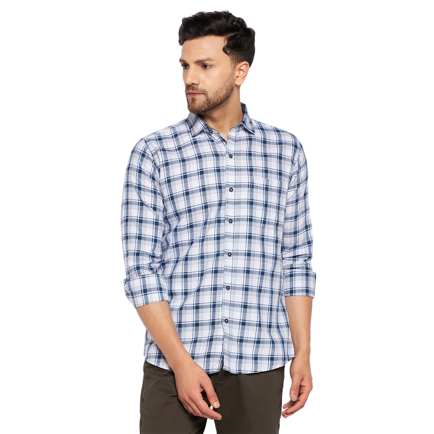 Duke Urban Men Full Sleeve Cotton Shirt (SDO8CKOG)
