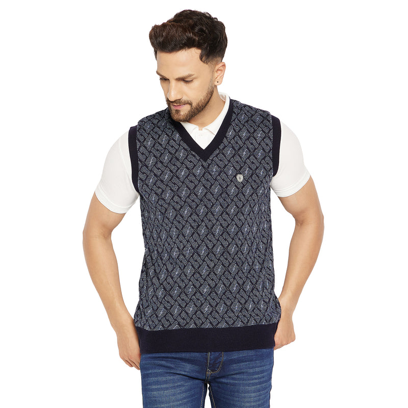 Duke Urban Men Sleeveless Reversible Sweater (SDS2042)