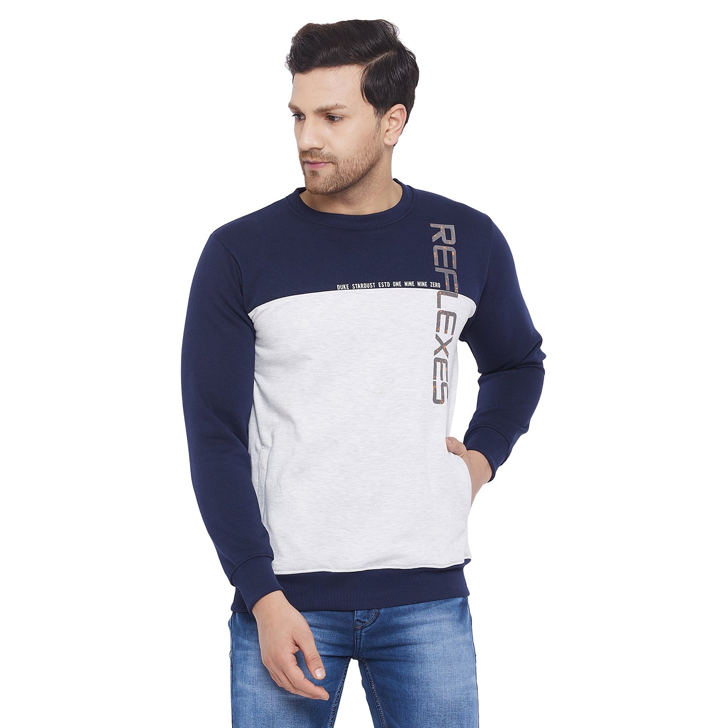 Duke Urban Men Round Neck Sweatshirt (LF3860)