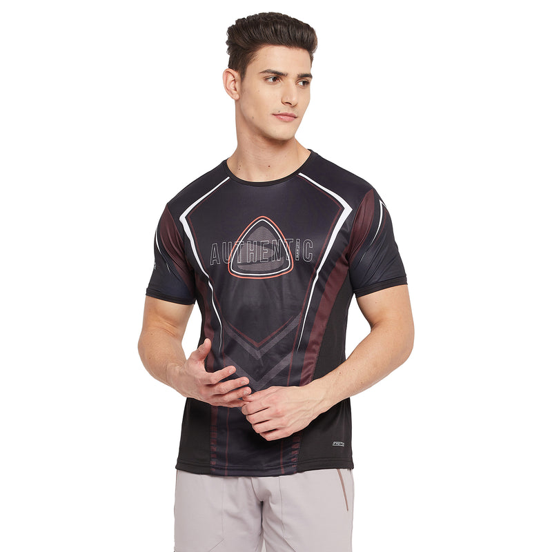 Duke Urban Men Half Sleeve Sports T-shirt (GD1168)