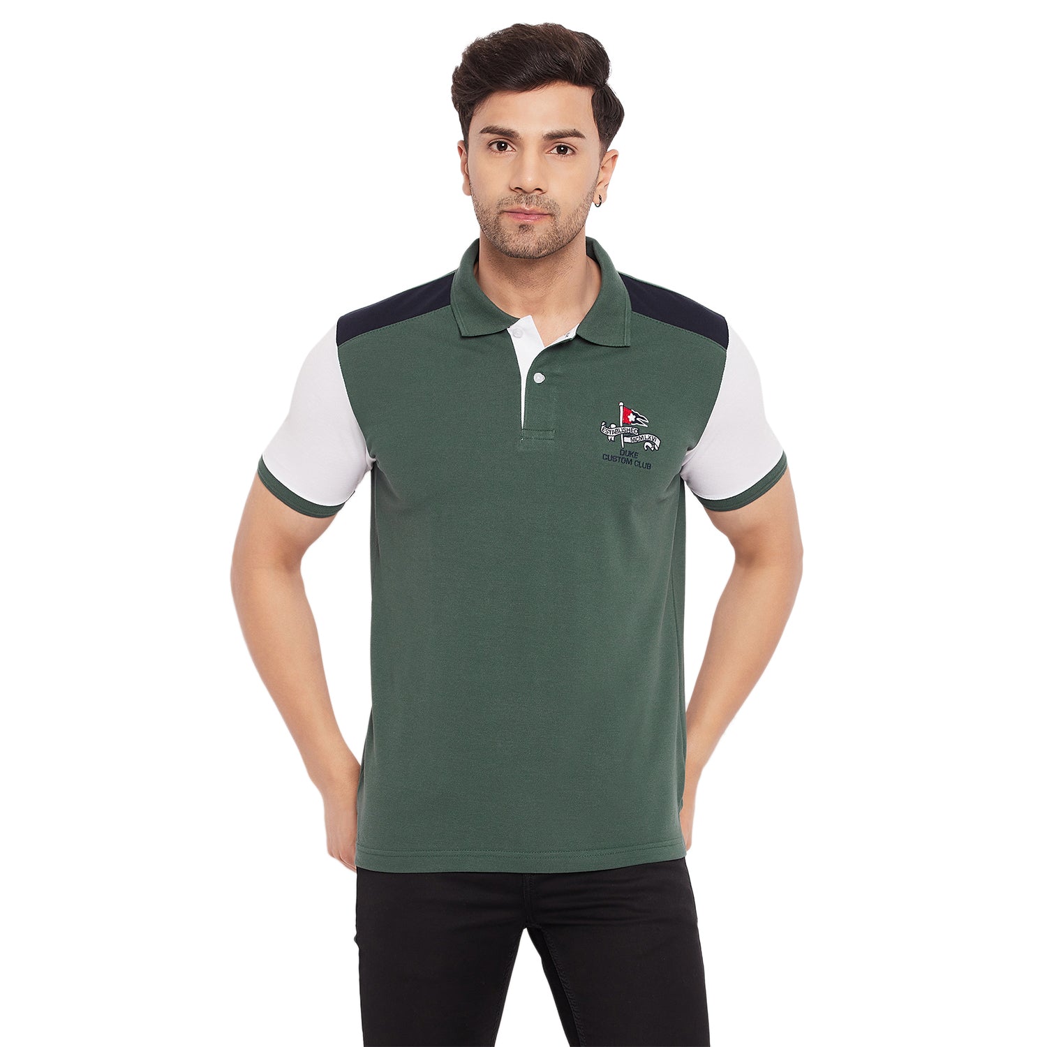 Duke Stardust Men Half Sleeve Cotton Tshirt (1148)